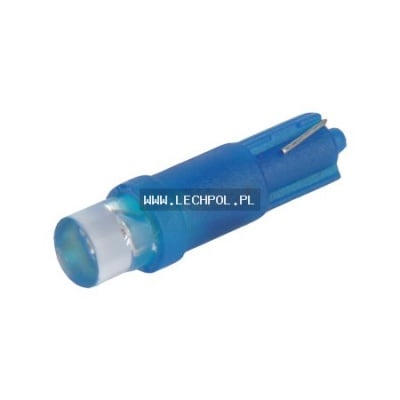 Автомобилна лампа LED L002B 12V дифузна синя